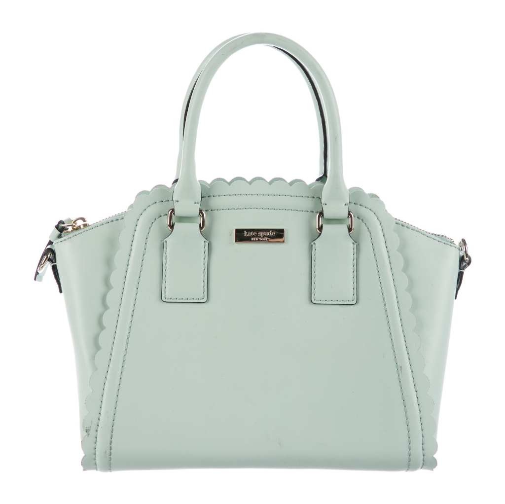 Kate Spade New York Mint Green Lilac Road Small Marguerite Satchel Purse Handbag